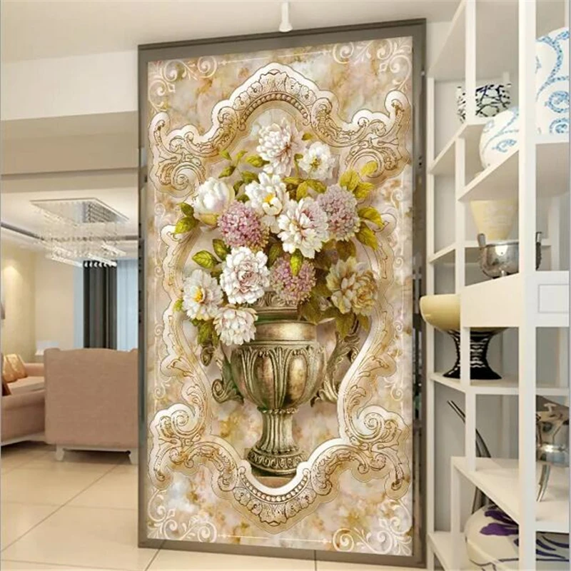 Настенные 3D обои на заказ wellyu de pared фотообои с Европейским рисунком под мрамор