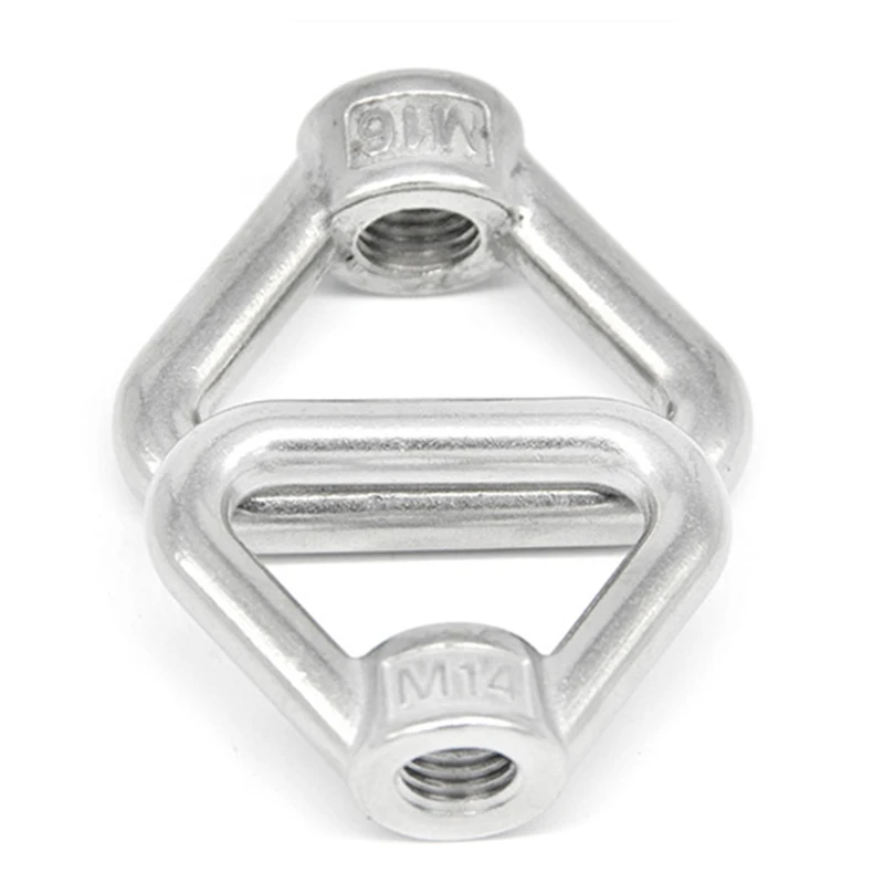 Кольца с резьбовыми гайками в форме кольца из нержавеющей стали 304 орехами