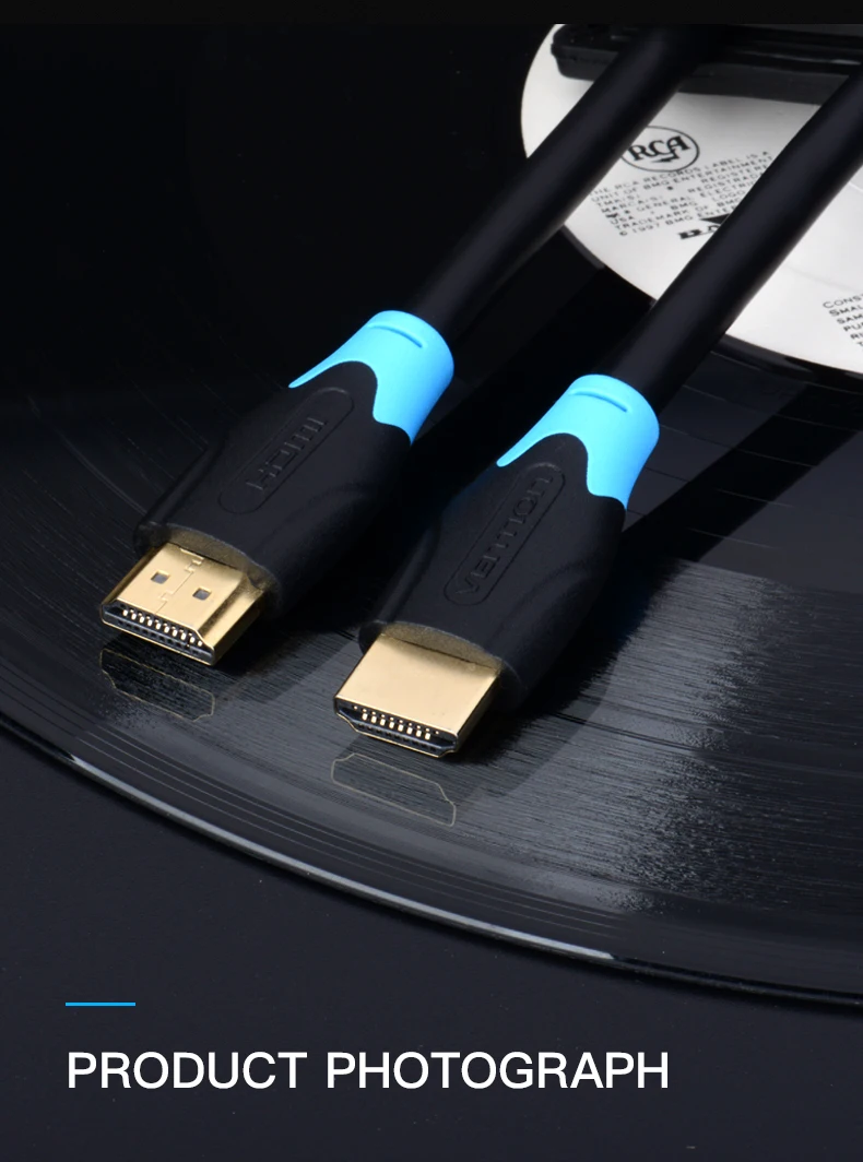 Vention hdmi-кабель HDMI в HDMI 2,0 кабель 4K для проектора Xiaomi Zend переключатель PS4 tv Box xbox 360 3 м 8 м кабель HDMI