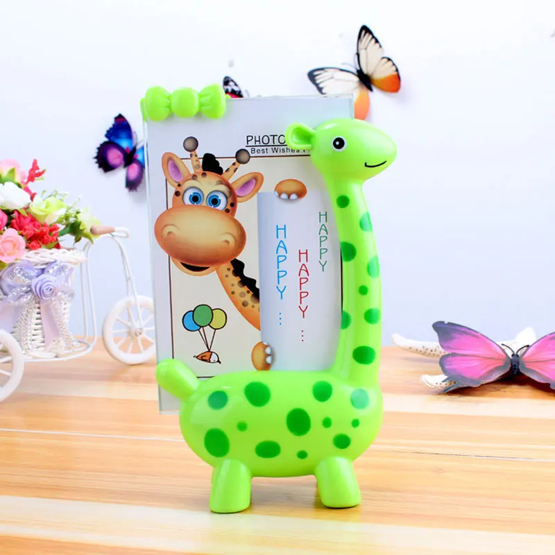 Творческая картонная Жираф Рамка для фотографии декор детей наборы изготовления