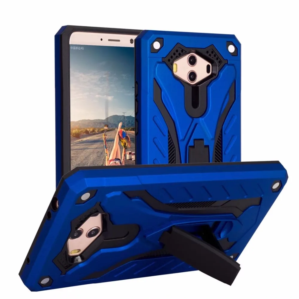 200 шт. heavy Duty Hybrid Панцири случае Подставки чехол для Huawei Коврики 10 P8 Lite p9 p10 OPPO r9s R11 a37