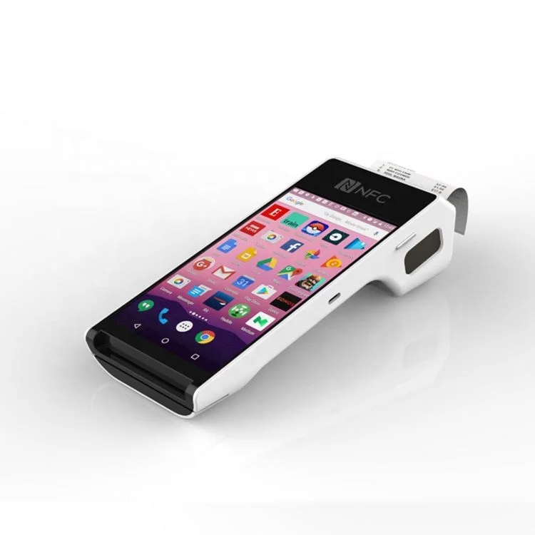 Сканер штрих-кодов PT50 Мобильный Pos-терминал на базе Android с экраном и принтером