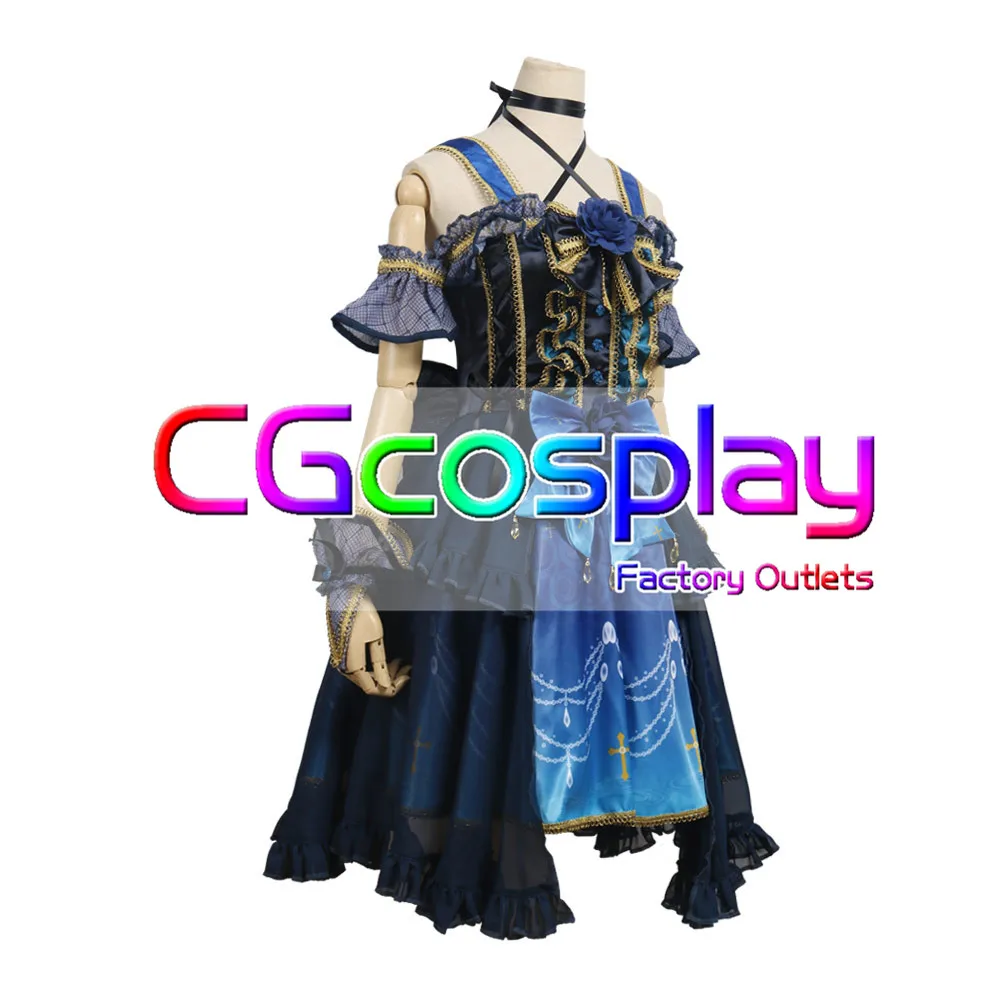Cgcos Экспресс Bang Dream! Roselia 4th один единство Ako udagawa форма аниме игры Косплэй костюм на
