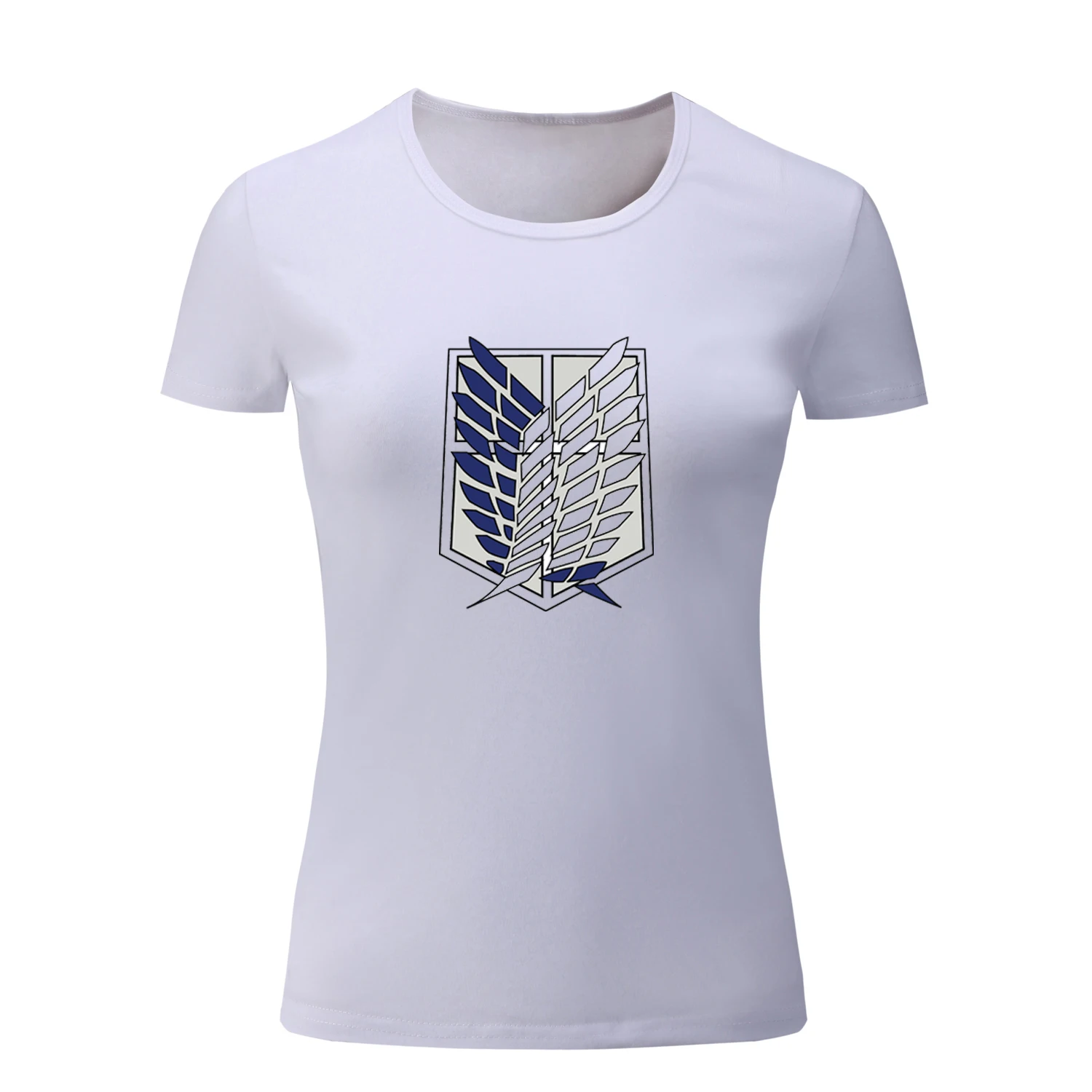 Женская летняя футболка для косплея атака на Титанов|punk top|summer t-shirtsbrand tee |