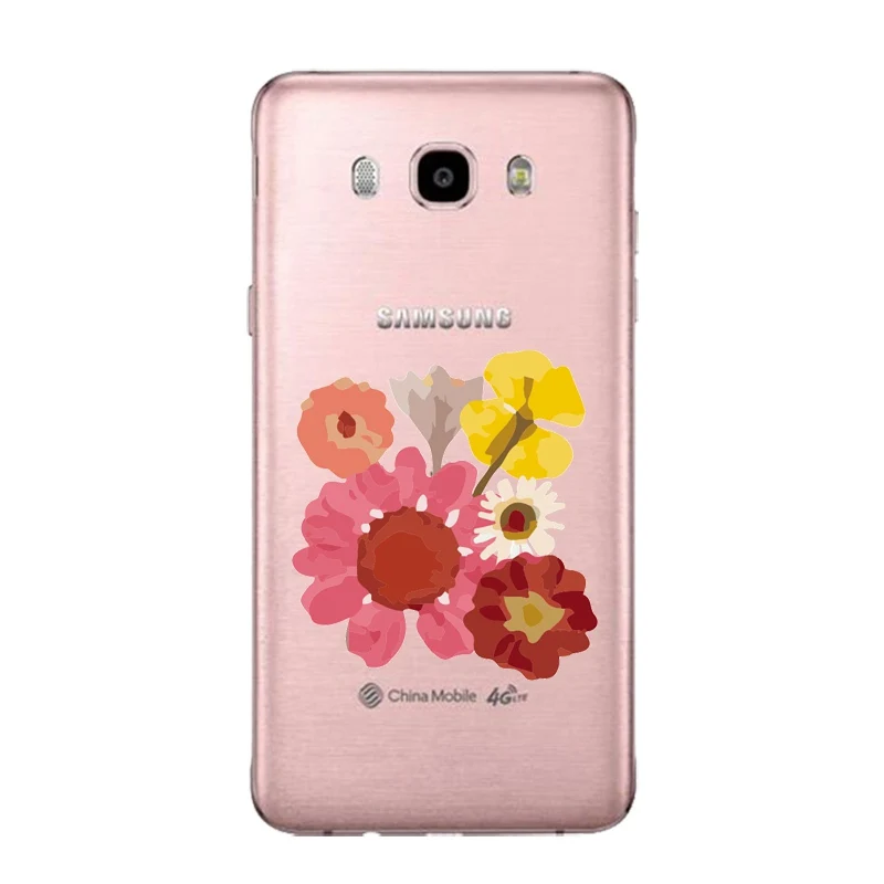 Мягкий прозрачный чехол Windbell из ТПУ для Samsung J3 J5 J7 S6 S7 S8 note8 A3 A5 C7 J2prime Coque Fundas крышка