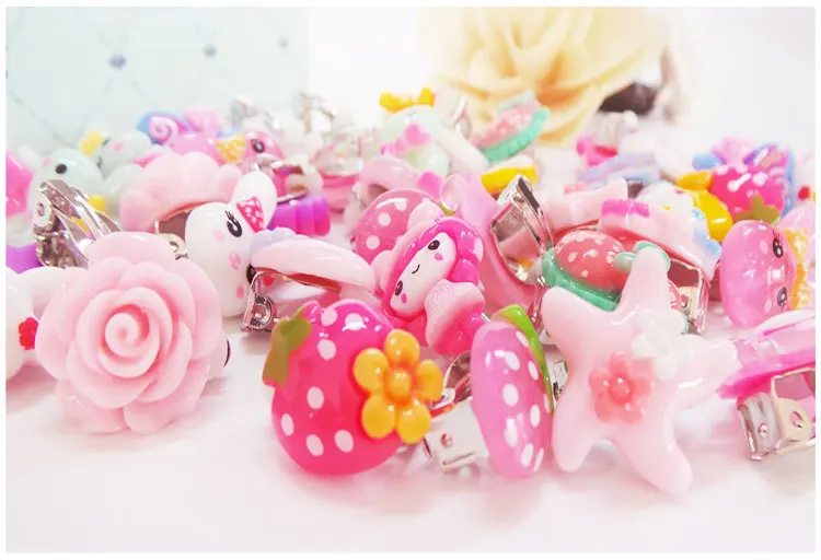 

Pet/Children head hair accessories Dog hairpin fruit Mini edge clamp acrylic pet hairpin dog headdress 50pcs