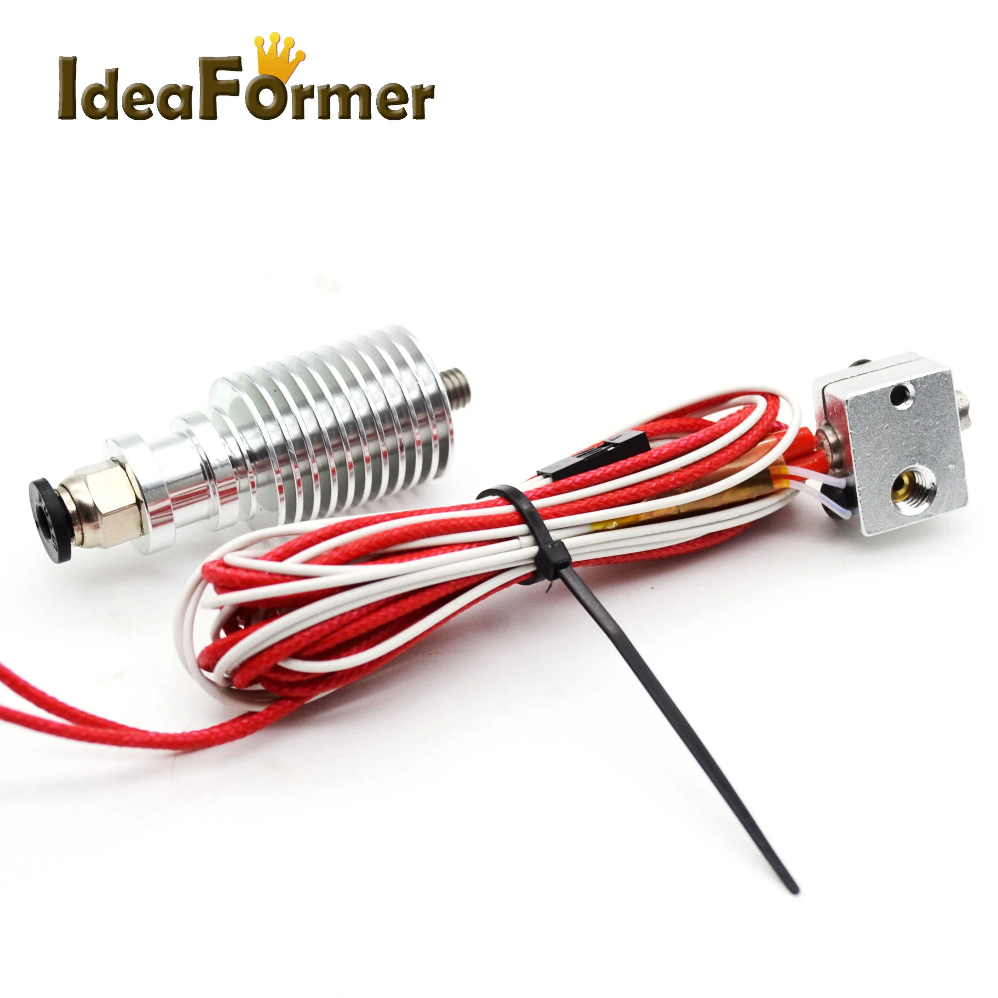 3D принтер все металлические j головки Hotend V6 для 1 75 мм/3 0 мм Bowden экструдер 4 сопло на