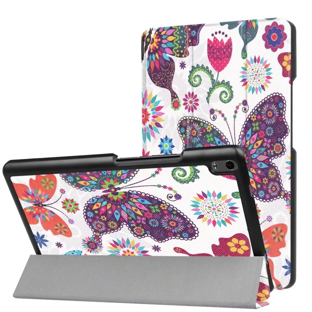 Умный чехол для планшета Lenovo Tab 4 8 Plus TB 8704 кожаный TAB4 8704F 8704N|case for lenovo tab|tablet casesmart cover