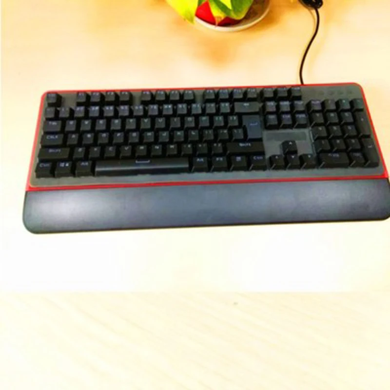 Зеленая ось Механическая игровая клавиатура 12 цветов RGB светодиодный подсветка
