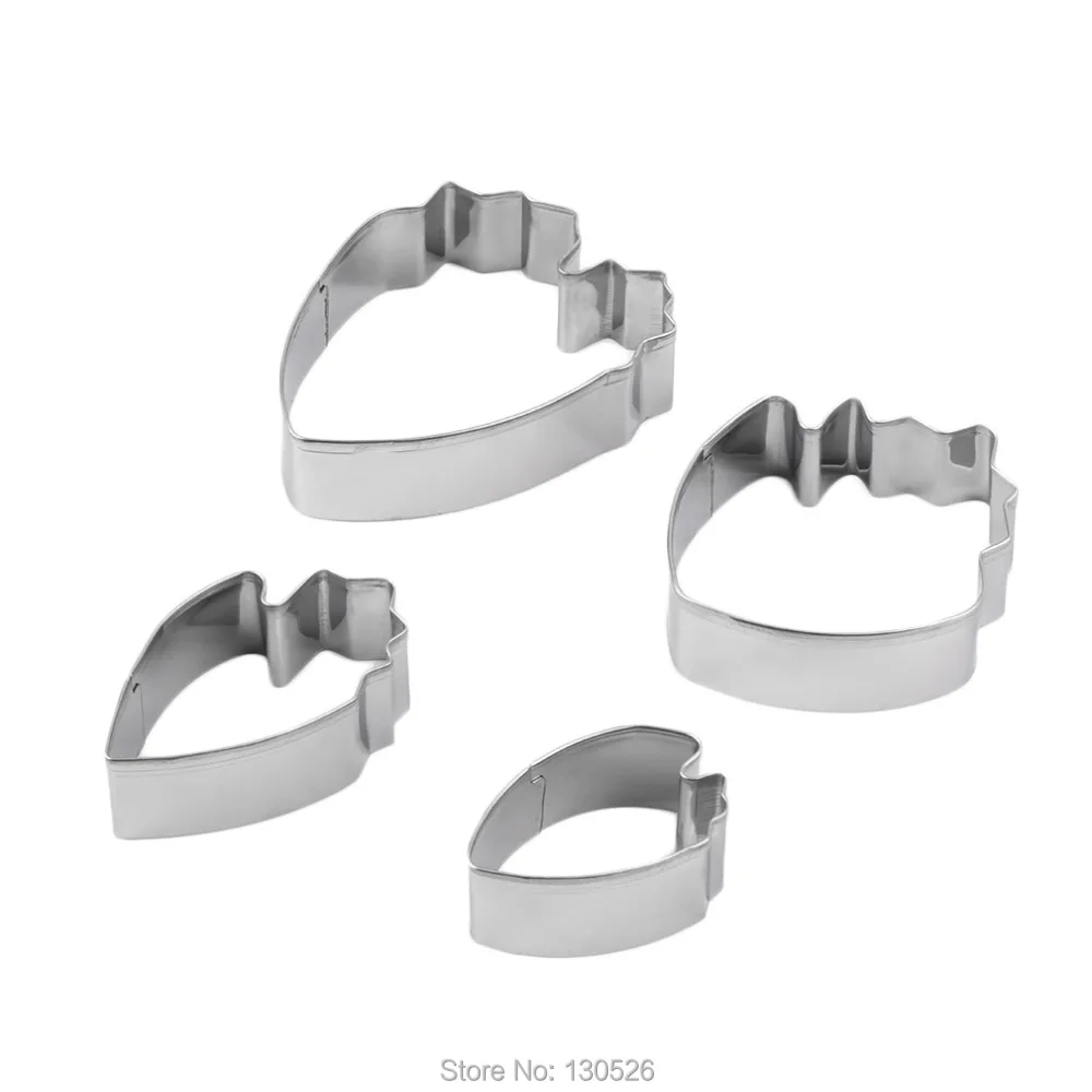 4 шт./компл. украшение для торта из помадки цветочный пион лепестки резак форма