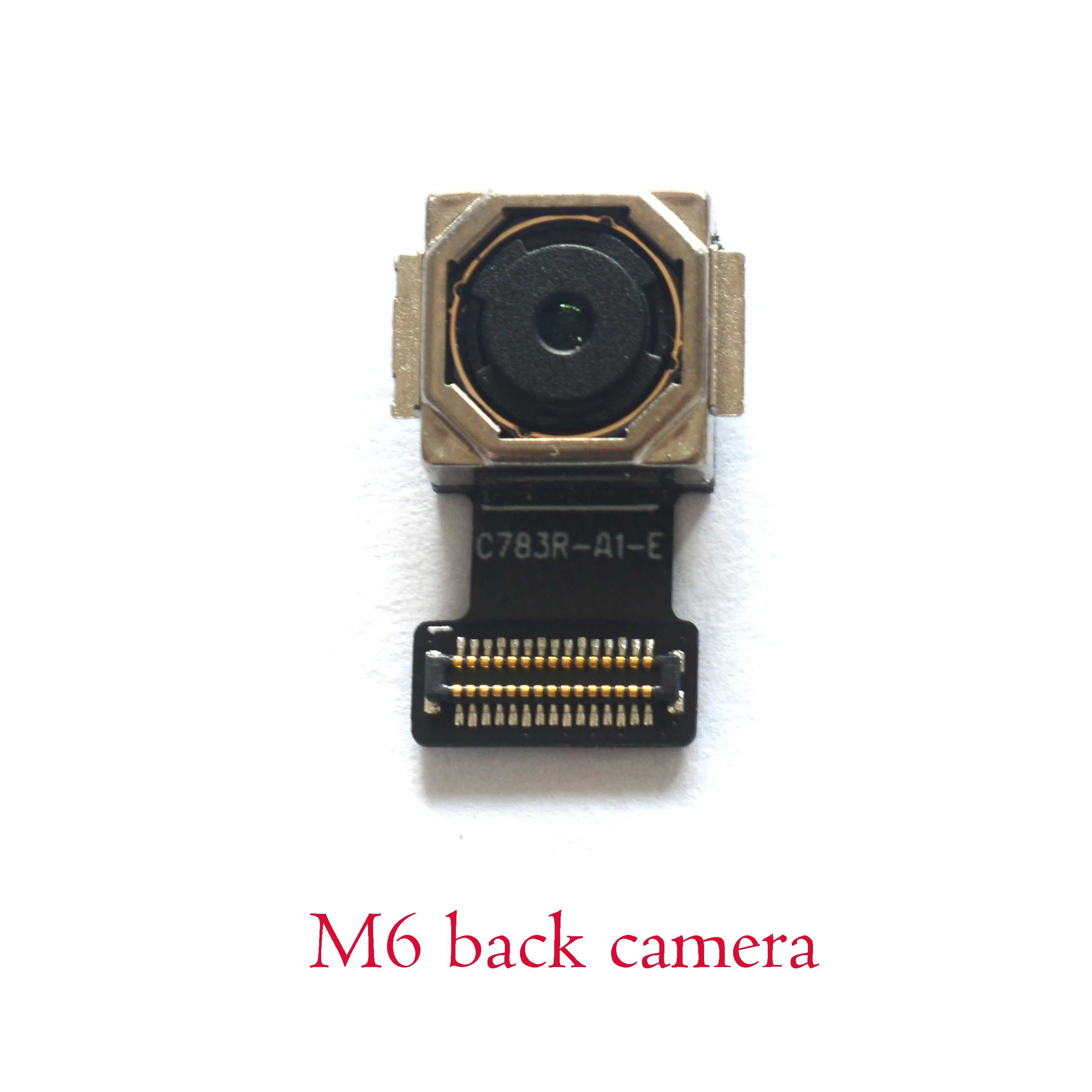 M6 back camera Оригинальная протестированная перед отправкой фронтальная камера задняя камера Фронтальная камера для Meizu M6 M6S - Цвет: M6 back camera