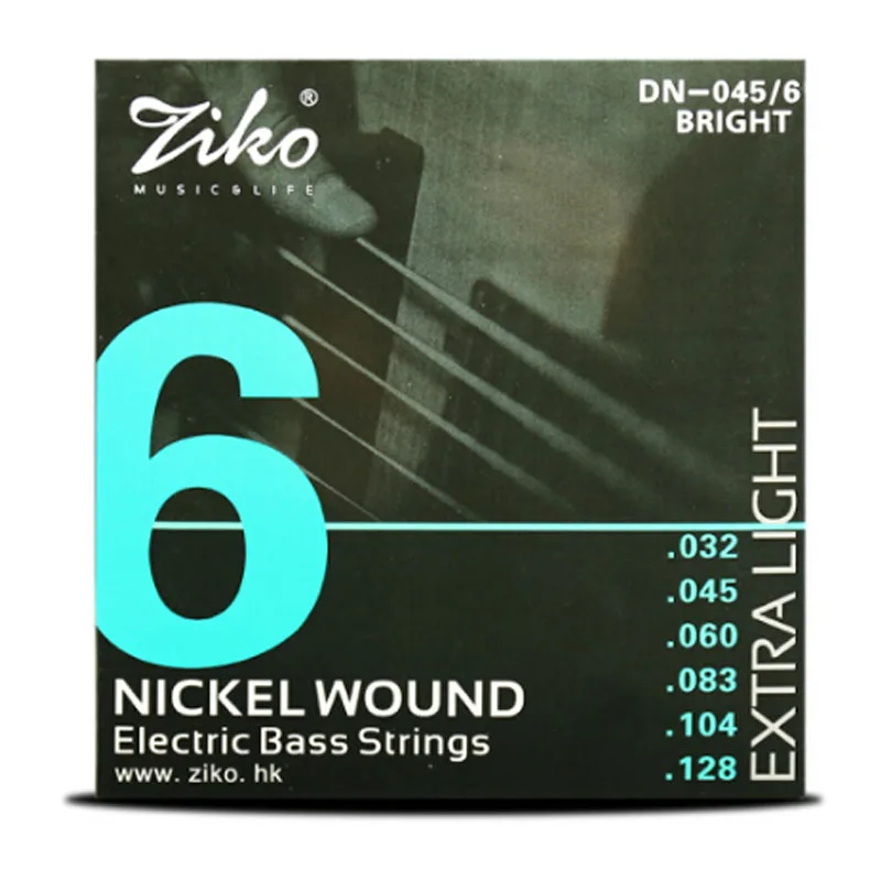 ZIKO DN-045 4strings 5strings 6strings Bass Electric strings parts wholesale musical instruments Accessories | Спорт и развлечения