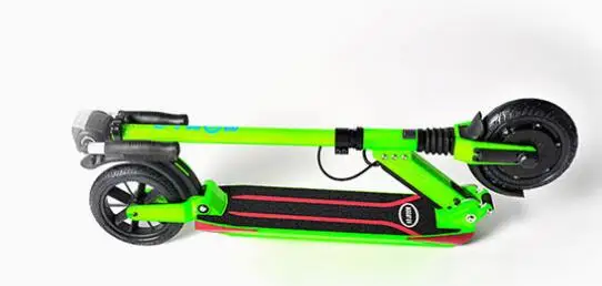 green e-twow s2 бустер 33 V. 6.5AH аккумулятор электрический скутер 500W самокат - Цвет: green