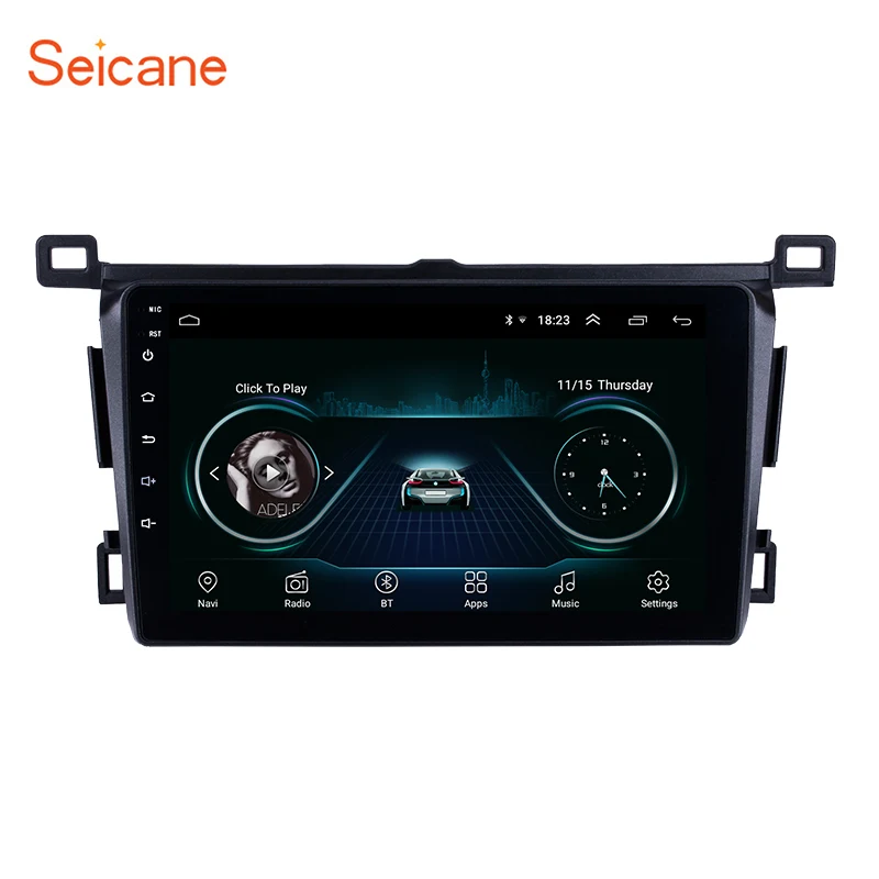 Seicane 9 дюймов для Toyota RAV4 правостороннее Вождение 2013 2018 GPS навигация Android 8 1 радио