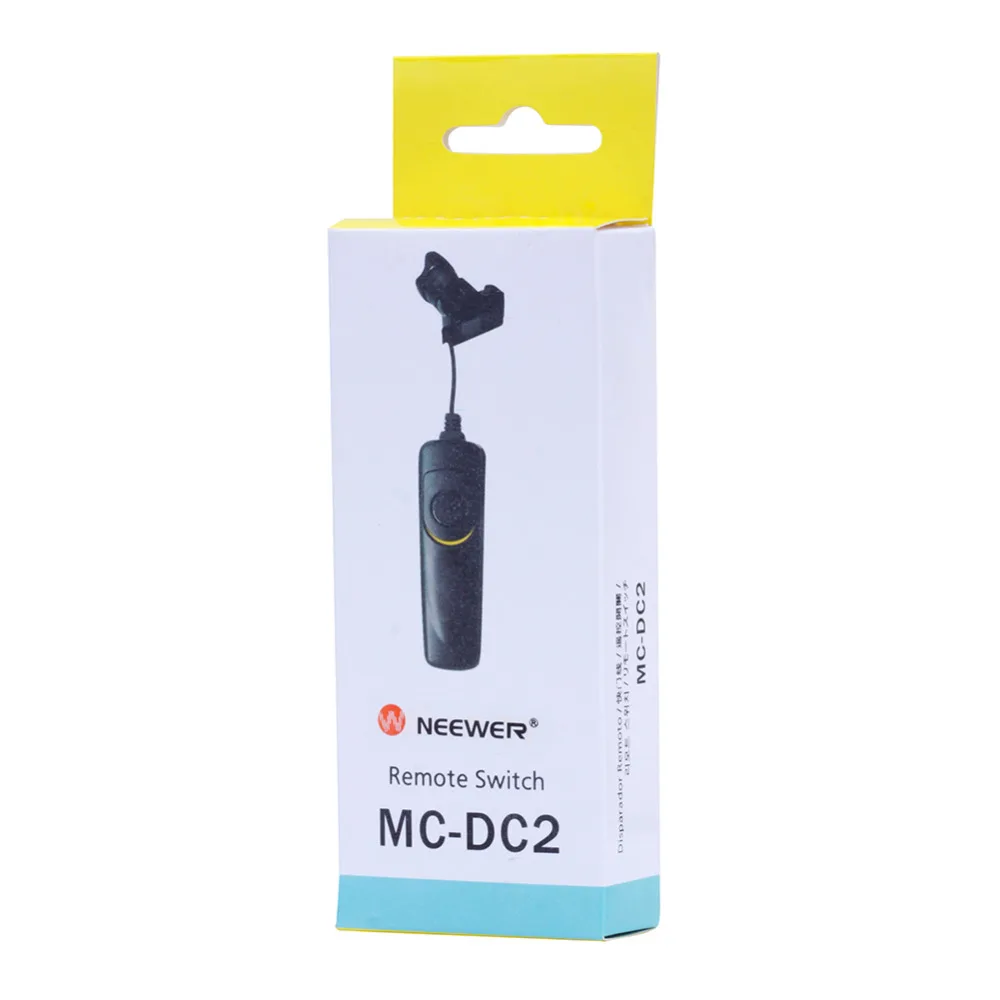 Neewer проводной пульт дистанционного спуска затвора для MC-DC2 Светодиодный индикатор для Nikon D600/D610/D7100/D700/D90/D5000/D5100 D5300