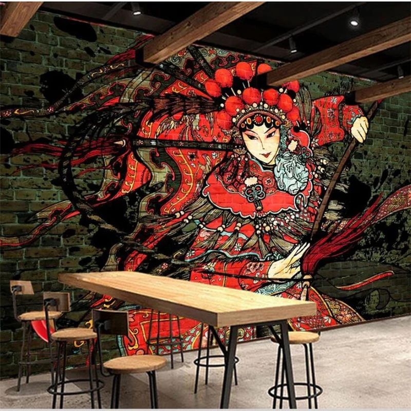 Wellyu Ретро Ностальгический Национальный кинтеэссенция Пекинская опера Хуа Дэн