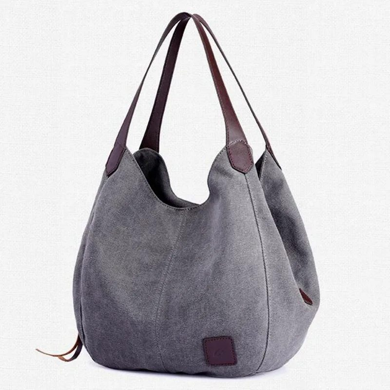2019 Hot Fashion Women's Handbag Cute Girl Tote Bag Lady Canvas Hobos Shoulder Female Large Capacity Small Leisure S1148 | Багаж и