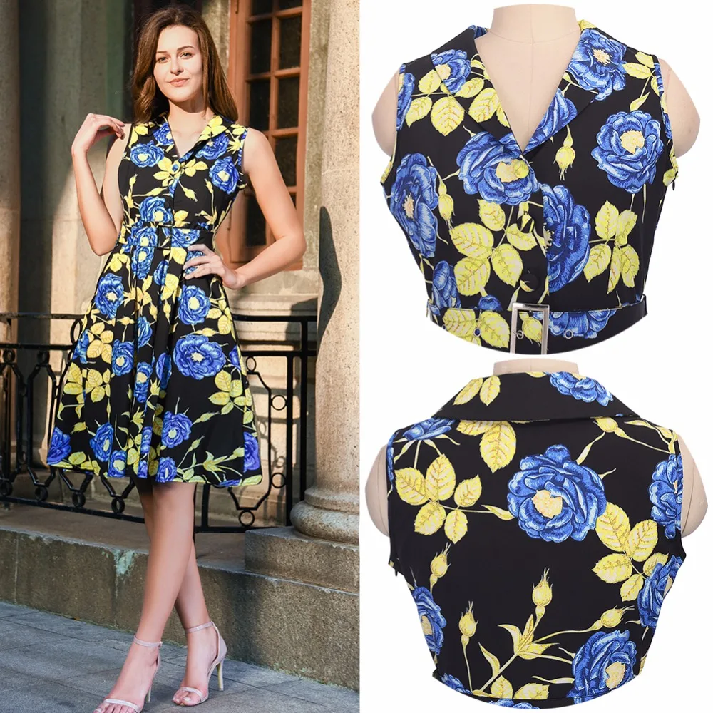 Новые весенние женские Юбка с высокой талией|retro dress|dress dress dressladies dresses |