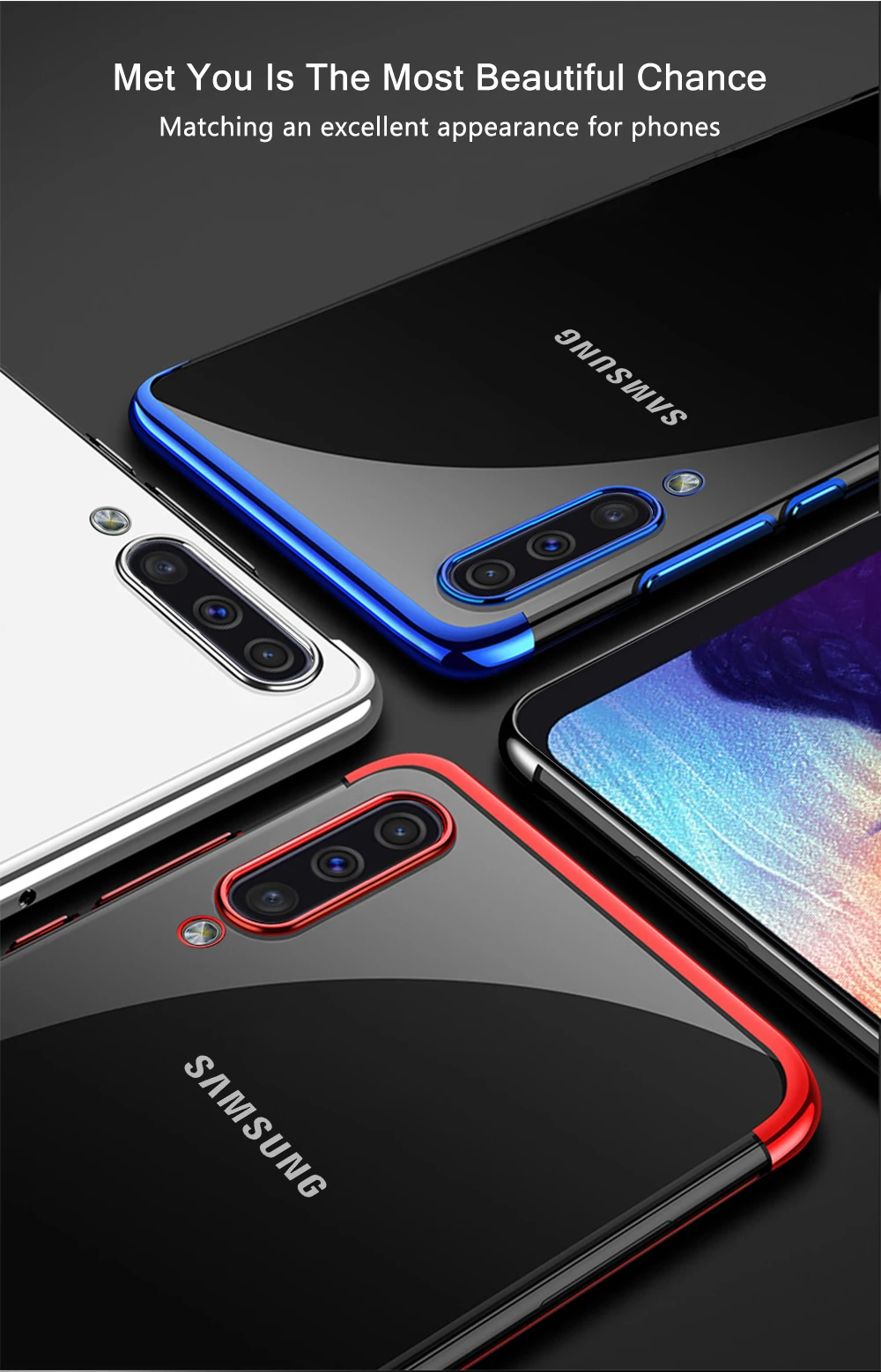 Покрытие TPU чехол для samsung Galaxy A70 A50 A40S A30 A20 A10 чехол мягкий прозрачный защитный чехол для задней крышки для samsung S10 плюс S9 S8 A7