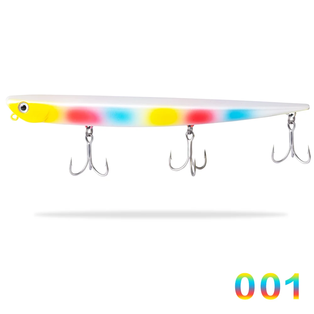 Hunthouse Тонущий Карандаш Рыболовные Приманки жесткая приманка bay ruf manic stickbait приманка длинного литья 99 мм 18,5 г 155 мм 31,5 г морской бас - Цвет: 001