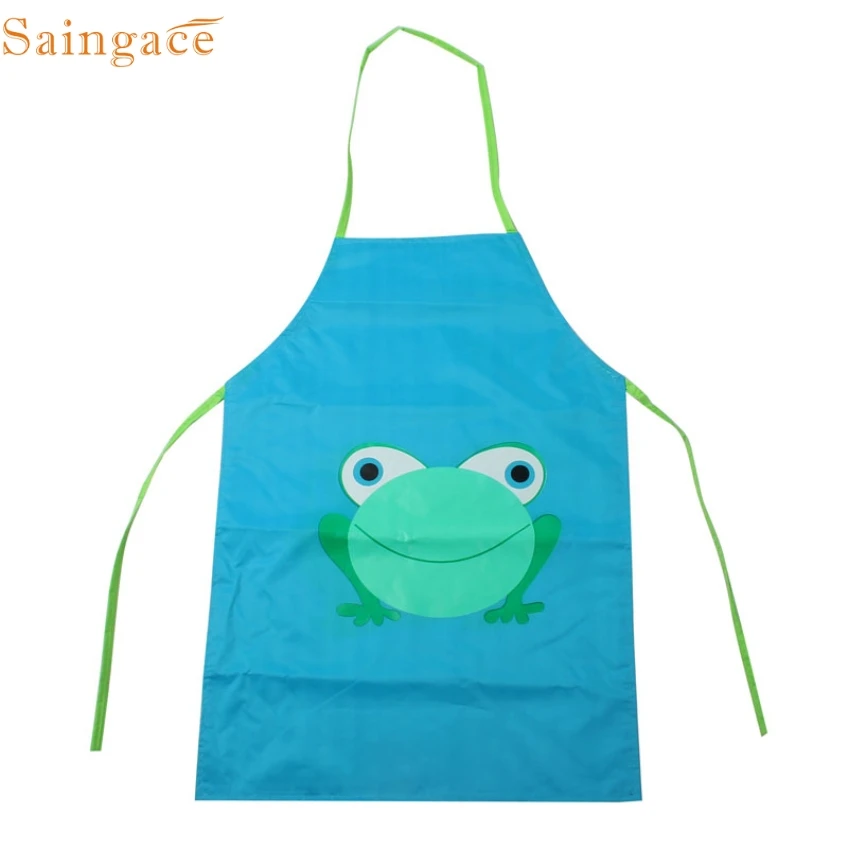 Домашний saingace Awesome 1 шт. Детский водонепроницаемый фартук с принтом краска питье