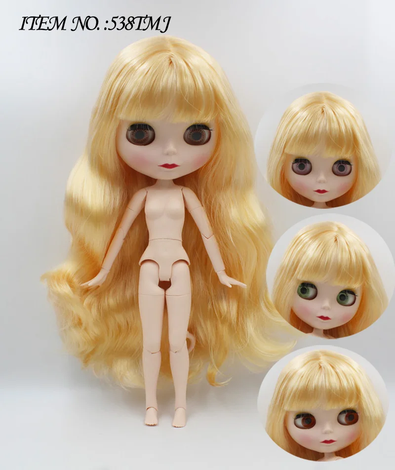 Акция Цена BJD шарнир 1-5 + AB DIY Обнаженная кукла Blyth подарок на день рождения для