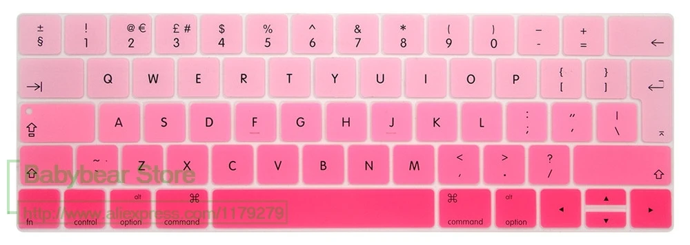 ЕС ЕВРО введите Английский Клавиатура комбинезон для нового Macbook Pro 13 15 A1989 A1990 с