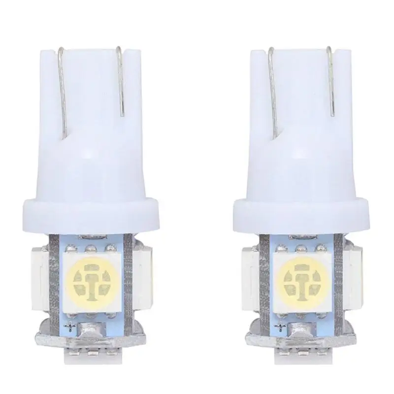 

VODOOL 12 в 1 Вт 6500 к светодиодный светильник 5 SMD СВЕТОДИОДНЫЙ T10 W5W 194 лампы для автомобиля, интерьера, чтения, клиновидный светильник, задний свет...