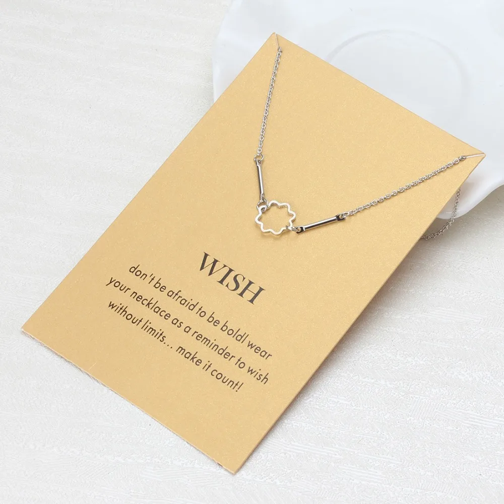 1pc Simple Wish Geometry Links Charms Telescopic Choker Collier Necklaces Pendants Women Statement Necklace Jewelry Gift | Украшения и
