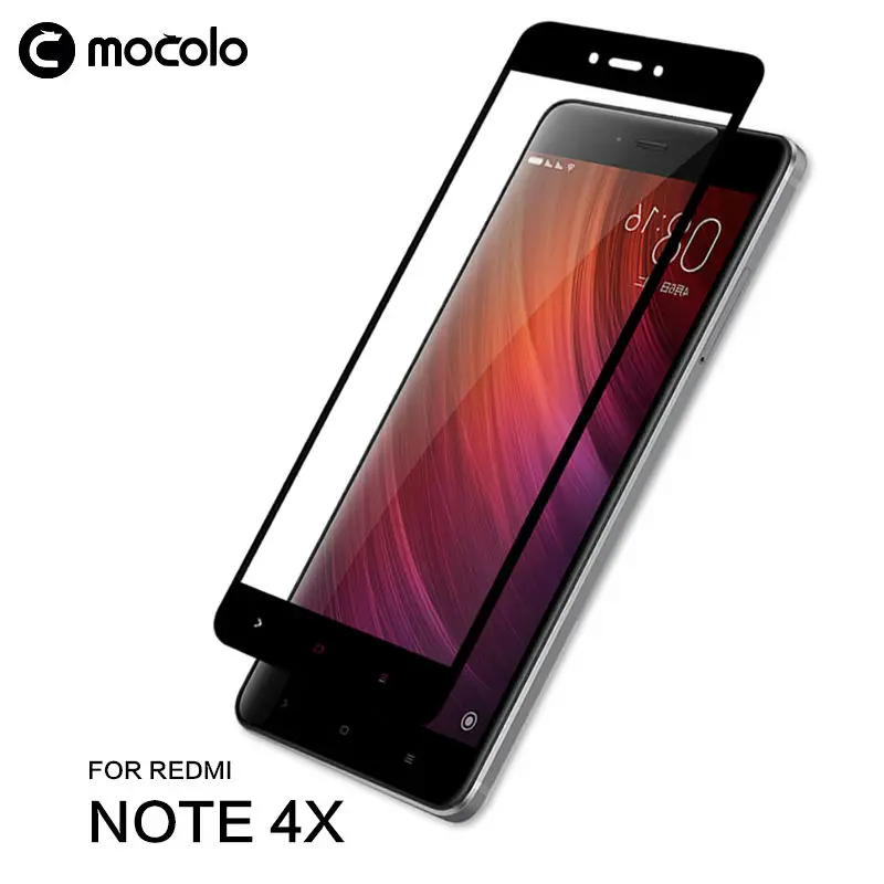 Mocolo 2.5D с уровнем твердости 9H полное покрытие закаленное Стекло пленка для Xiaomi Redmi Note 4 4X X Note4 Note4X 2/3/4 16/32/64 ГБ защитные Экран