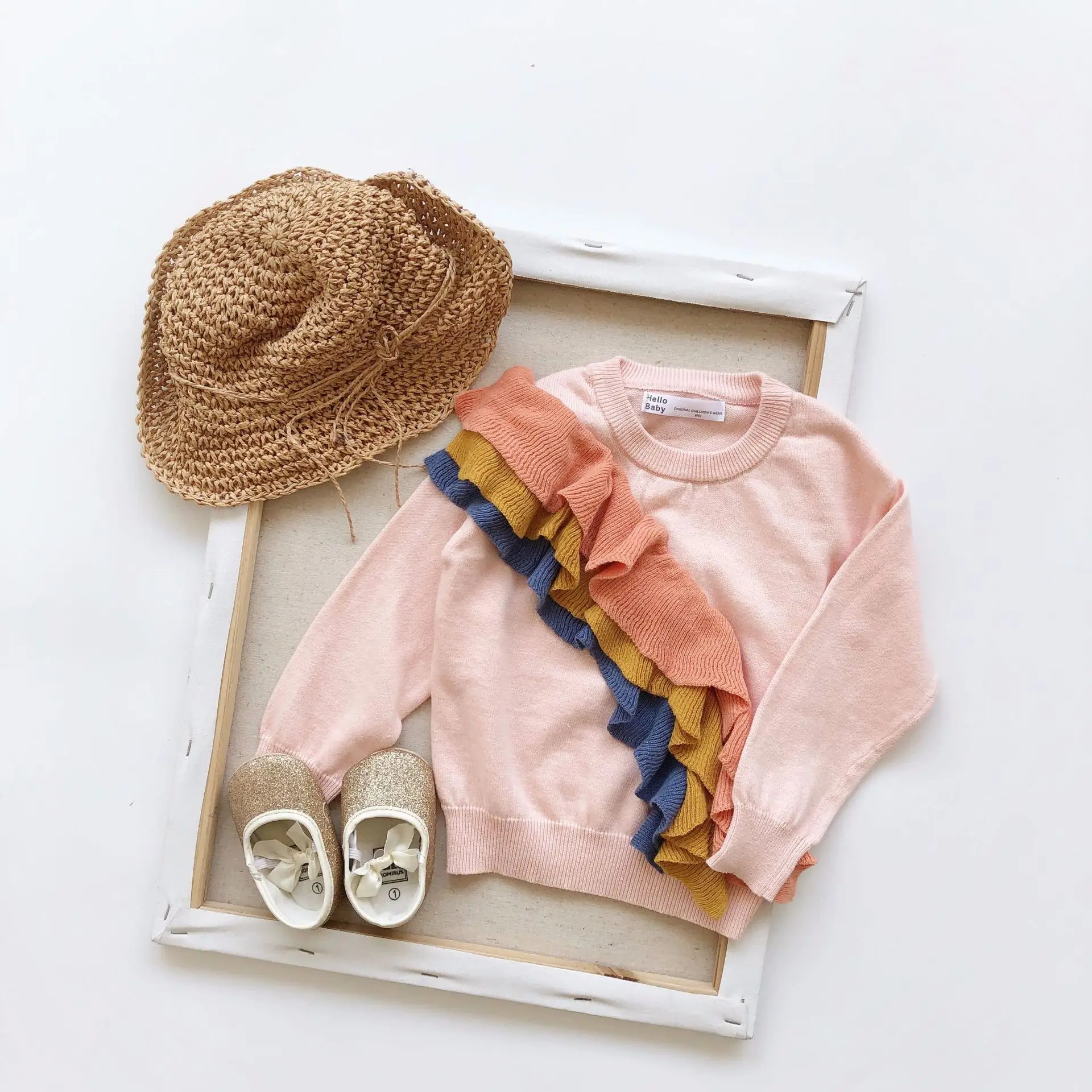 GIRL SWEATER GIRLS DRESS POPCORN TODDLER CLOTHES SUMMER 2019 | Детская одежда и обувь
