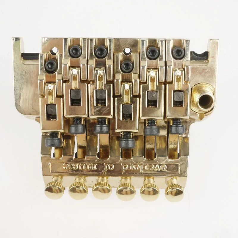 Электрогитары с тремоло-Бридж системы двумя золотыми коврик для мыши Whammy Бар