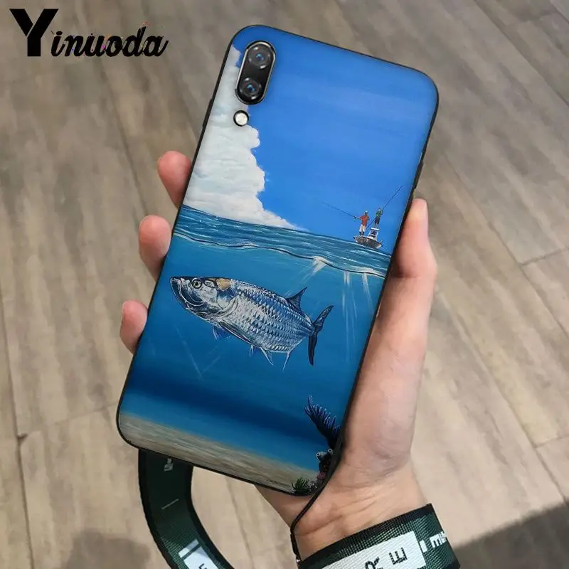 Чехол для телефона Yinuoda bass fishing painting роскошный уникальный дизайн чехлы мобильных