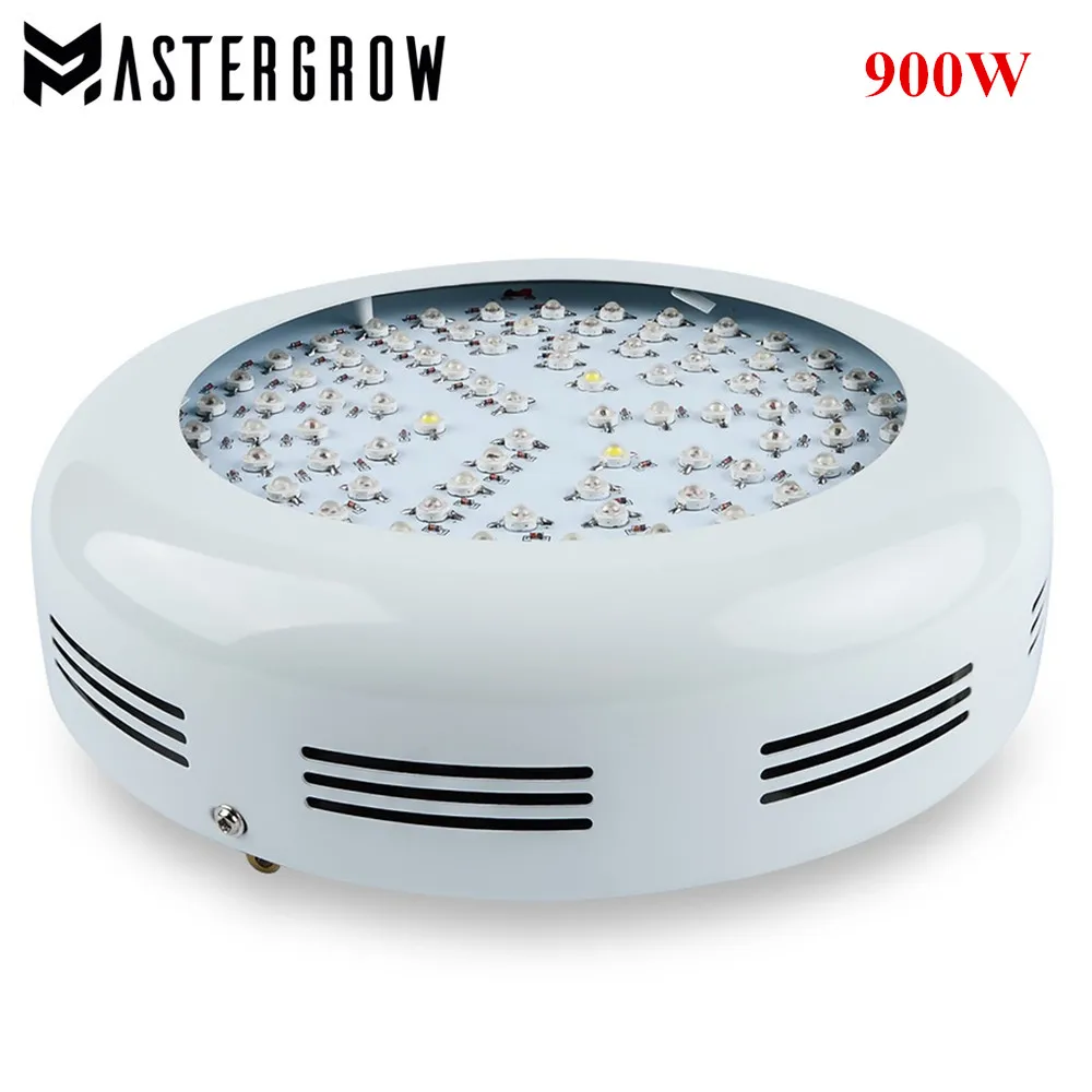 UFO II 900W Двухчиповый светодиодный гроу-лайт Красный/Синий/Белый/УФ/ИК полный спектр 410-730нм для комнатных растений и цветов с высоким урожаем.