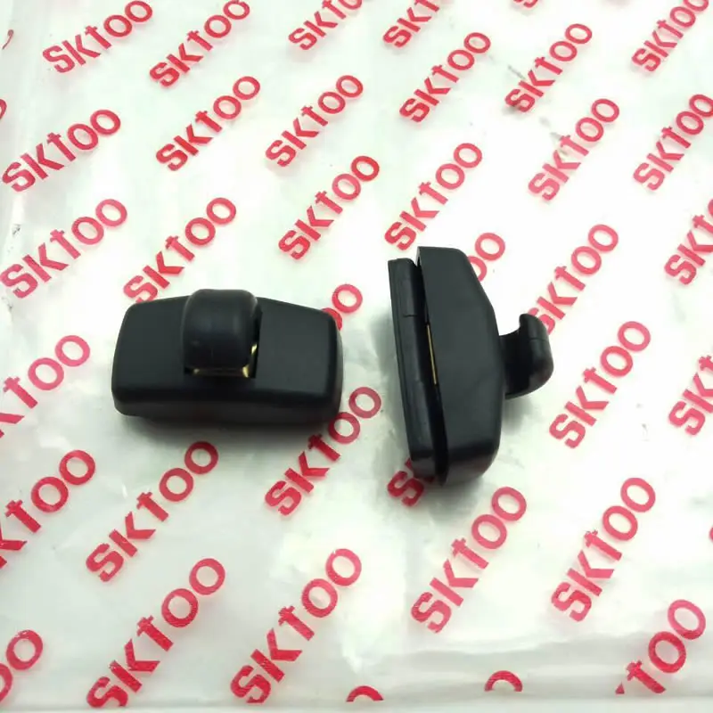 2 шт. OEM черные солнцезащитные козырьки крючки Gol Bora Golf Jetta Passat Polo Beetle, sharan 3B0 857 561 B 82V 3B0857561 B 71N 3B08575619B9