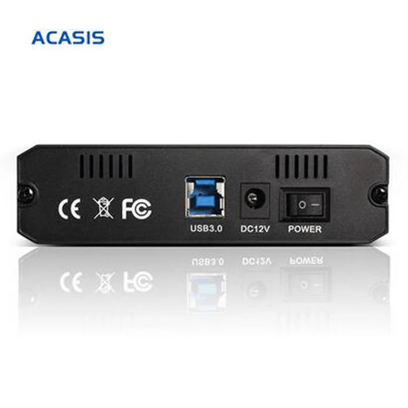 ACASIS BA-06US USB 3 0 Корпус для жесткого диска Поддержка 6 ТБ SATA интерфейс 5-дюймовый