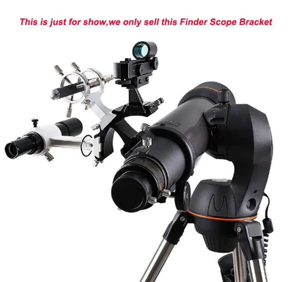 Deluxe мульти слот Finder скобка для прицела пособия по астрономии телескоп Монокуляр