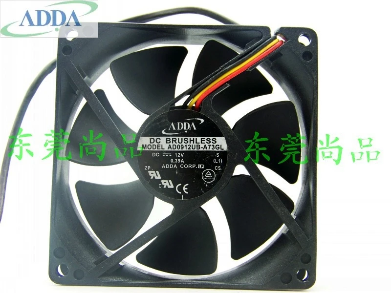 Вентилятор охлаждения для ADDA, новый оригинальный инструмент, вентилятор охлаждения, серверный вентилятор 9225, 12 В Вентилятор охлаждения для ADDA, новый оригинальный инструмент, вентилятор охлаждения, серверный вентилятор 9225, 12 В