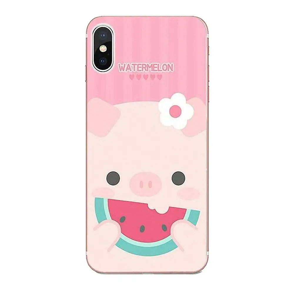 Забавная поросенок милая мягкая картина для Galaxy J1 J2 J3 J330 J4 J5 J6 J7 J730 J8 2015 2016 2017 2018 mini