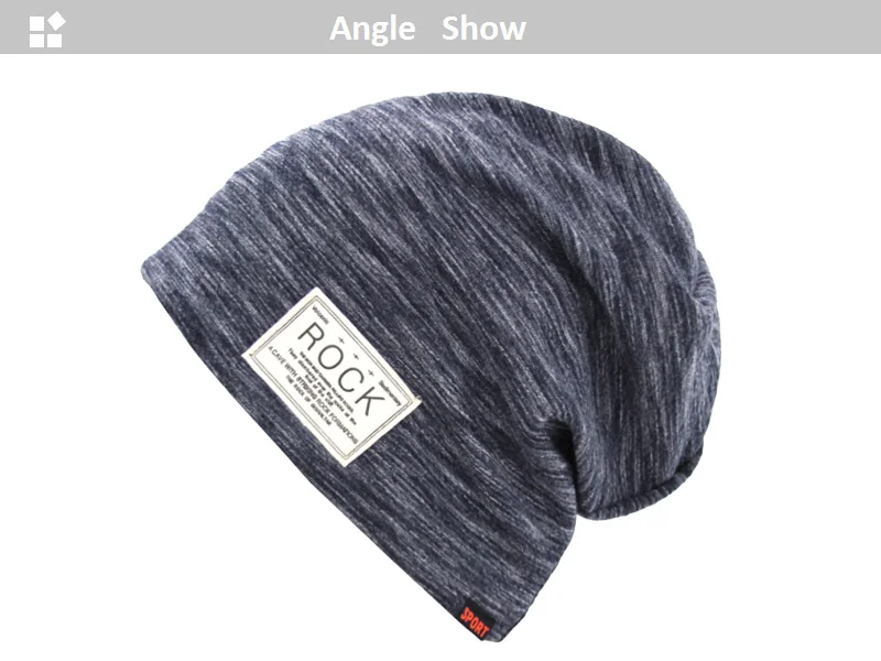 Xlamulu Fashion Skullies Beanies Hat Women Winter Hats For Men Caps Male Warm Baggy Bonnet Mask Autumn Men Beanie Knitted Hat