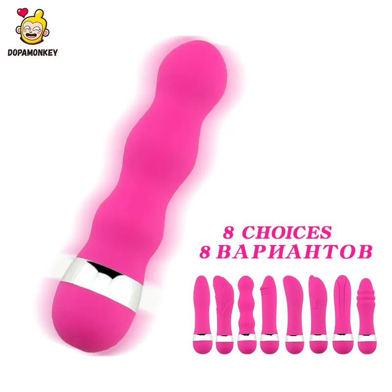 Вибратор DopaMonkey для стимуляции точки G клитора и киски Многоскоростной