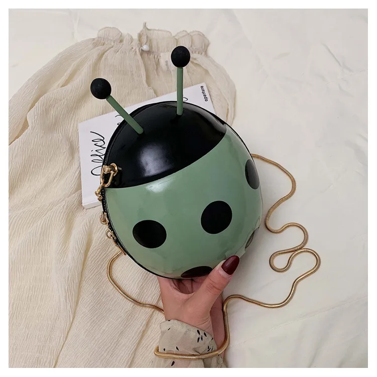 Cute Ladybird Plush Bagpack Girl Boy Children's Bag Ladybug Schoolbag Kids Toy Bag Pack For Child Gift Waterproof Crossbody Bag