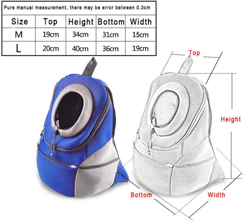 Сумка на плечо Mogoko для домашних животных переносной сетчатый рюкзак путешествий