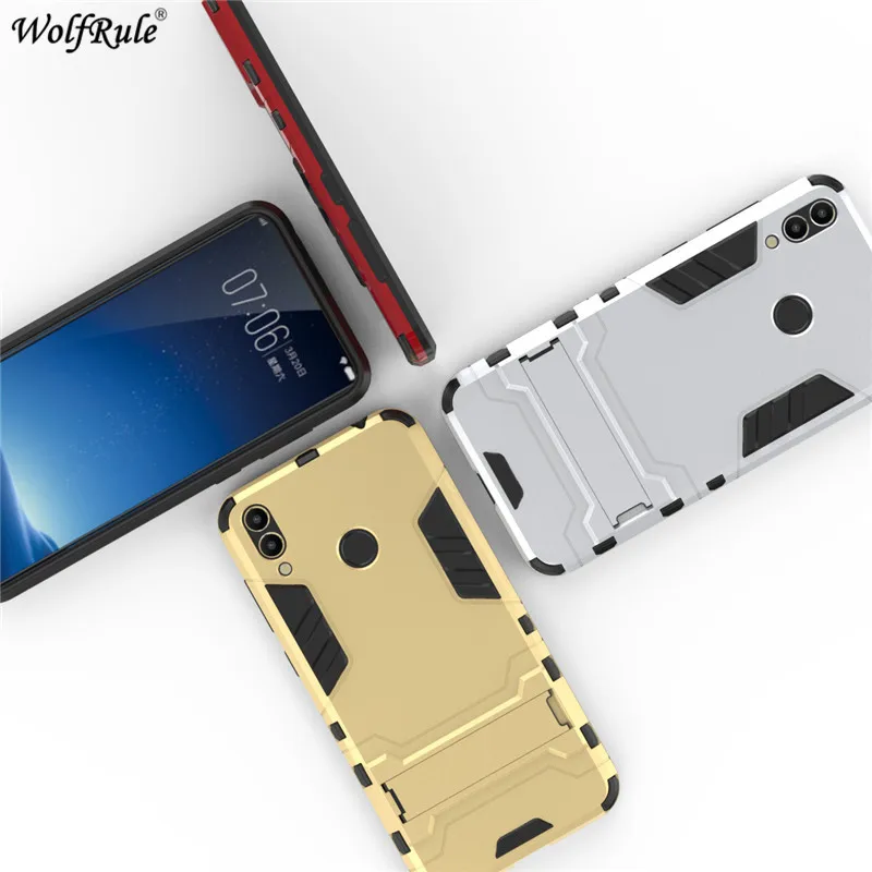 Чехол для Huawei Honor 8C 8X 8 чехол из ТПУ и поликарбоната защитный бампер задней панели