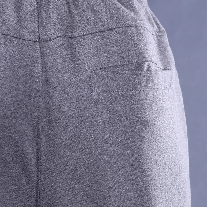 Новинка лета 2018 модные мужские брюки до икры капри повседневные Капри для