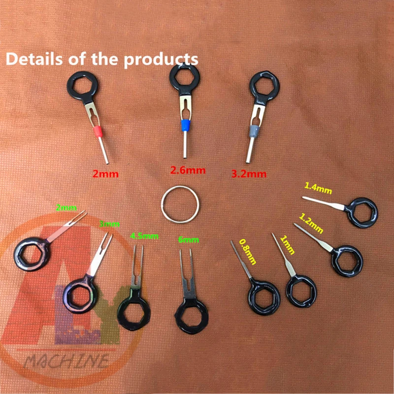 11 шт. автомобильный разъем монтажная плата провода жгут клеммы для извлечения