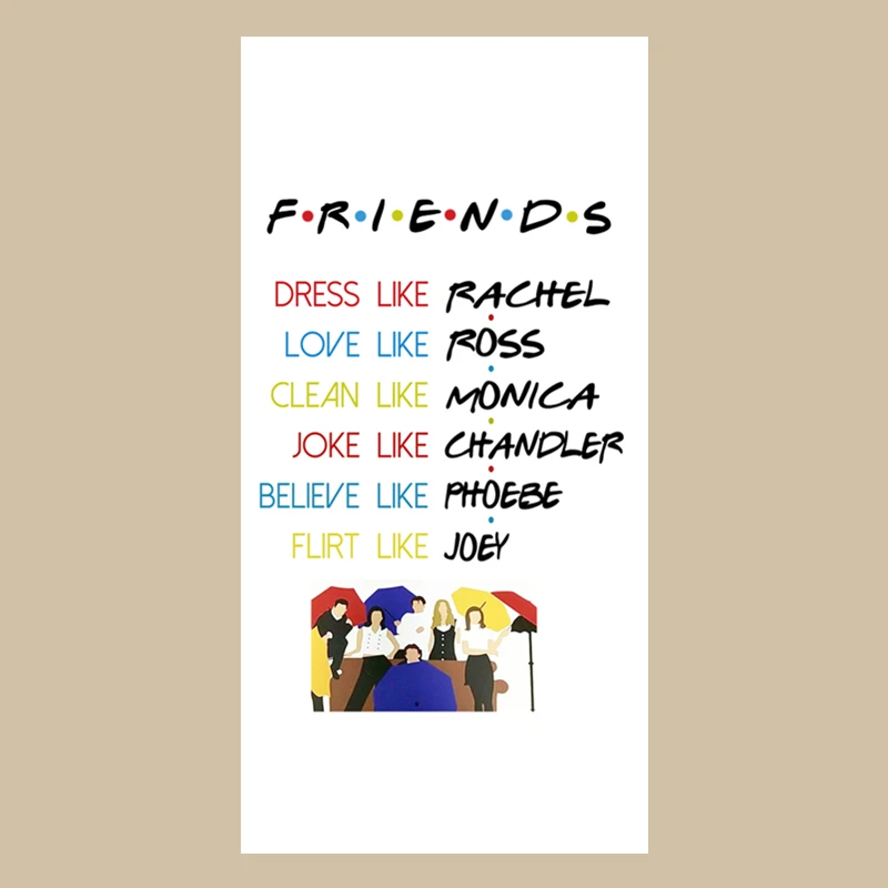 Пляжное полотенце для душа Funny Friends легкое быстросохнущее ванной комнаты набор