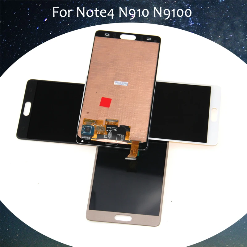 Display For SAMSUNG Galaxy Note 4 LCD Touch Screen for Note4 N910 N910A N910F N9100 LCD+Tools | Мобильные телефоны и