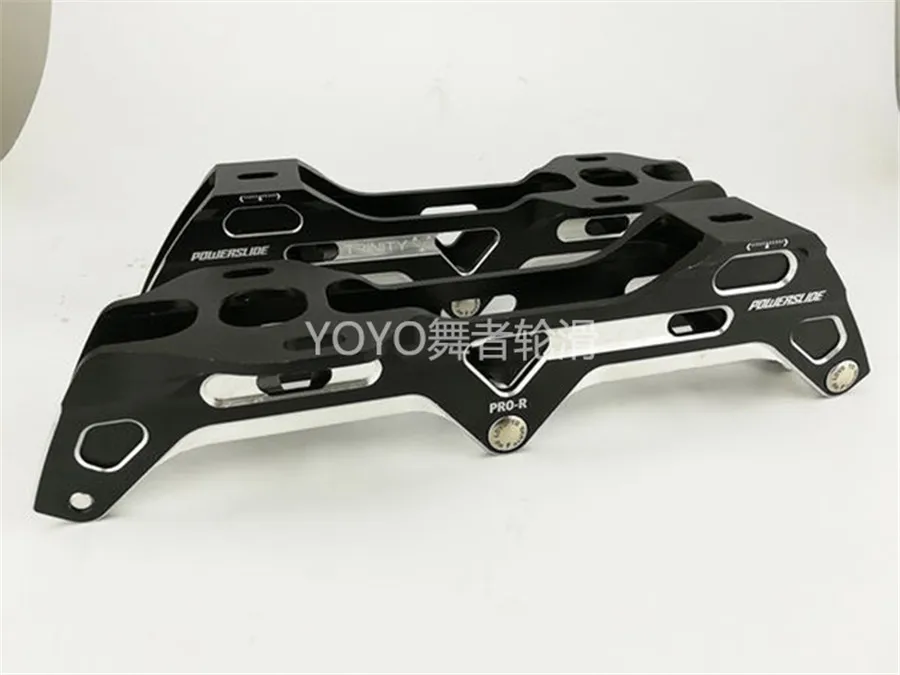 Powerslide Trinity Inline Коньки рамки 4*76 4*80 3*90 3*100 3*110 3*125 мм со смарт-осями обувь для катания на коньках бассейна