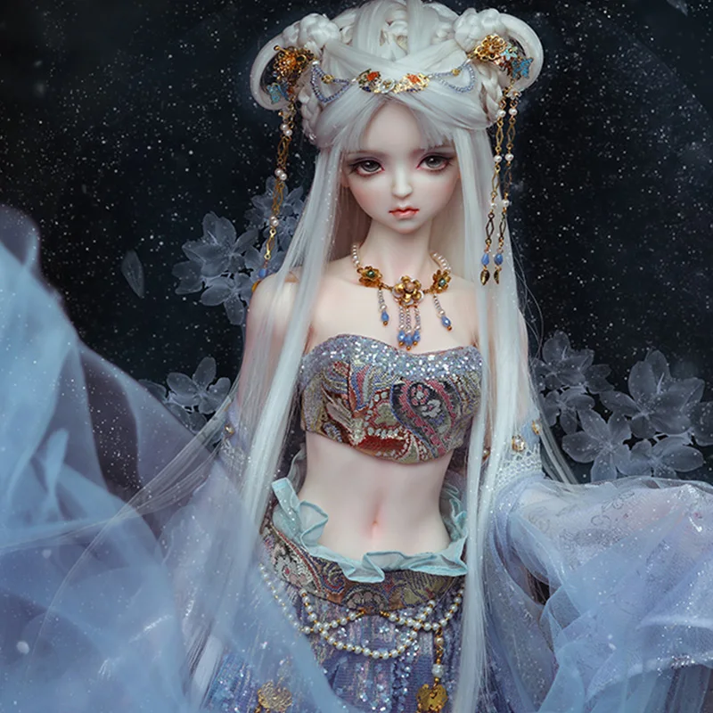 Новое поступление BJD SD 1/3 как Xiao Xue 62 см Фея девочка бесплатно глазные шары Модный
